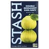 Stash Tea, черный чай, двойной бергамот, бергамот, 18 чайных пакетиков, 33 г (1,1 унции)