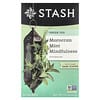 Stash Tea, Groene thee, Marokkaanse muntmindfulness, 20 theezakjes, 26 g
