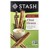 Stash Tea, 녹차, 차이 그린, 티백 20개, 38g(1.3oz)