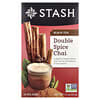 Stash Tea, Black Tea, Чай с двумя специями, 18 чайных пакетиков, 1,1 унции (33 г)