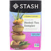 Herbal Tea Sampler, 9 Flavors, Caffeine Free, 18 Tea Bags, 1.0 oz (30 g)