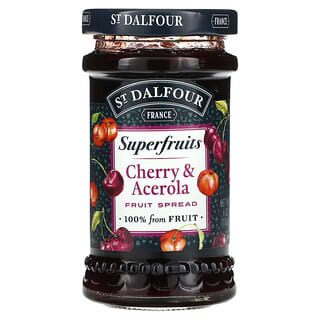 St. Dalfour, Superfrutas, Frutas para untar, Cereza y acerola`` 170 g (6 oz)