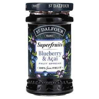 St. Dalfour, Superfrutas, Frutas para untar, Arándano azul y asaí`` 170 g (6 oz)