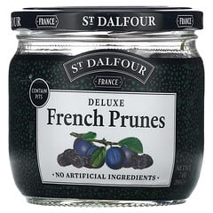 St. Dalfour‏, שזיפים מיובשים צרפתיים ענקיים עם גלעינים, 200 גרם (7 אונקיות)