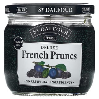 St. Dalfour, крупный французский чернослив с косточками, 200 г (7 унций)