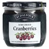 Semi-Dried Cranberries, 7 oz (200 g)