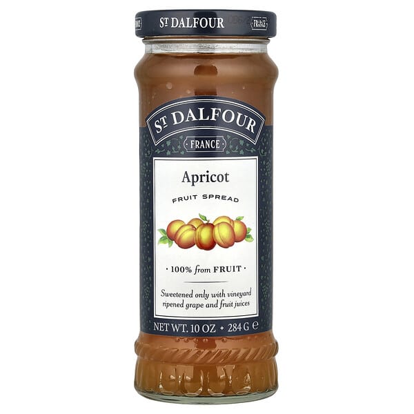St. Dalfour, 살구 과일 스프레드, 284g(10oz)