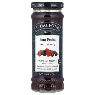 St. Dalfour, Four Fruits Fruit Spread, 10 oz (284 g)