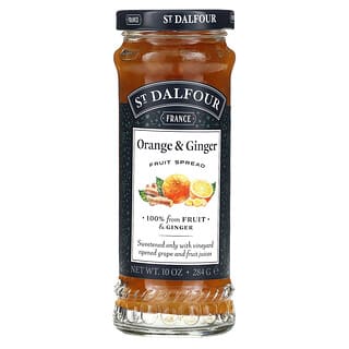St. Dalfour, 생강 & 오렌지 마멀레이드, 과일 스프레드, 10 oz (284 g)