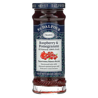 St. Dalfour, 高級紅樹莓和石榴塗醬，10 盎司（284 克）