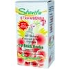 All Natural Flavored Stevia Crystals, Strawberry, 10 Stick Packs, .2 oz (6 g) Each