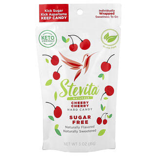 Stevita, Naturals, Cherry Cherry Hard Candy, 3 oz (85 g)