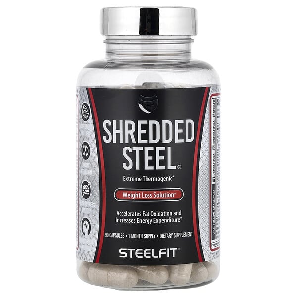 Shredded Steel®, Weight Loss Solution, 90 Capsules