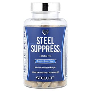 SteelFit, Steel Suppress, soppressore dell’appetito, 90 capsule
