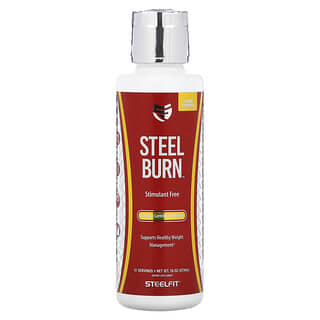 SteelFit, Steel Burn, островной ананас, 3000 мг, 473 мл (16 унций)