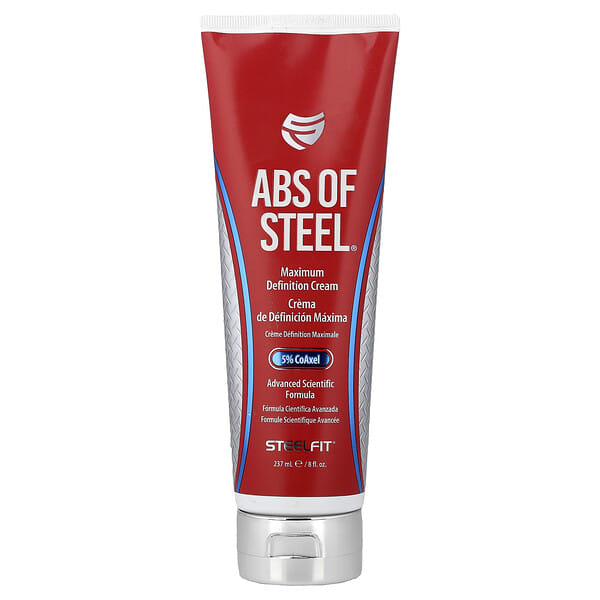 SteelFit, Abs of 스틸, 맥시멈 데피니션 크림, 237ml(8fl oz)