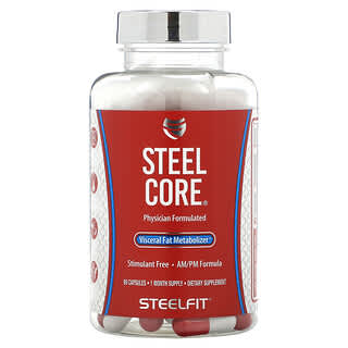 SteelFit, Steel Core®, 내장지방 대사제, 캡슐 90정