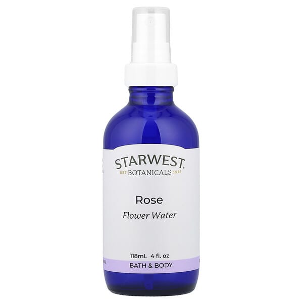 Starwest Botanicals, 장미 꽃수, 118ml(4fl oz)