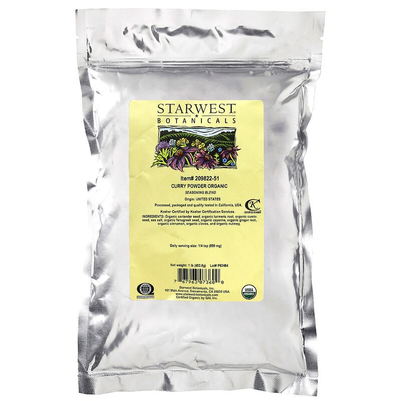 Organic 2025 curry powder