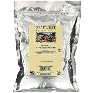 Starwest Botanicals, Organic, Fo-Ti Root Powder Cured , 1 lb (453.6 g)