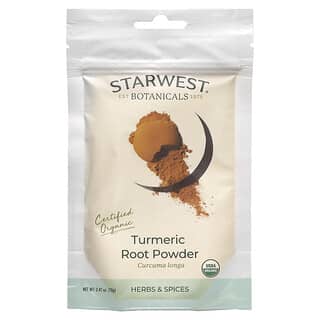 Starwest Botanicals, Organic Turmeric Root Powder, 2.47 oz (70 g)