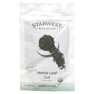 Starwest Botanicals, Hoja de ortiga cortada`` 13,9 g (0,49 oz)