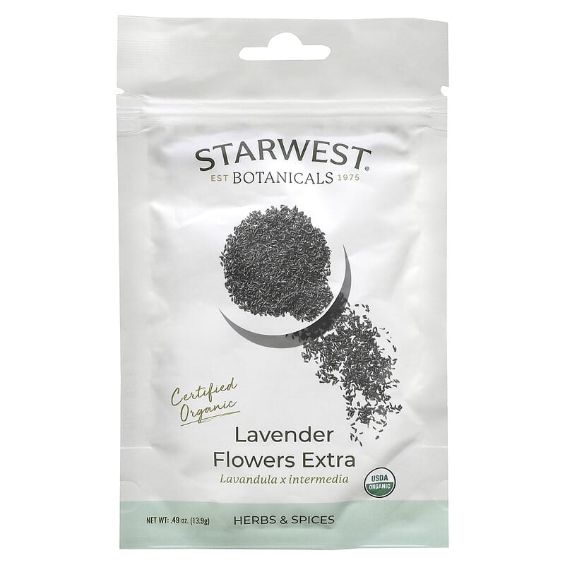 Starwest Botanicals Organic Lavender Flowers Super