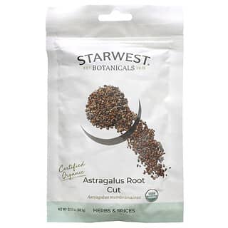 Starwest Botanicals, Органический измельченный корень астрагала, 60,1 г (2,12 унции)