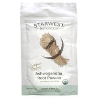 Starwest Botanicals‏, Organic Ashwagandha Root Powder, 2.47 oz (70 g)