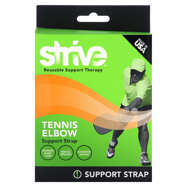 Strive, Sangle de soutien pour coudes de sport, 1 dragonne de soutien
