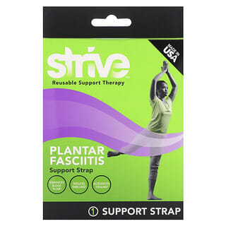 Strive, Plantar Fasciitis Support Strap, Unterstützungsband für Plantarfasziitis, Einheitsgröße, 1 Stück