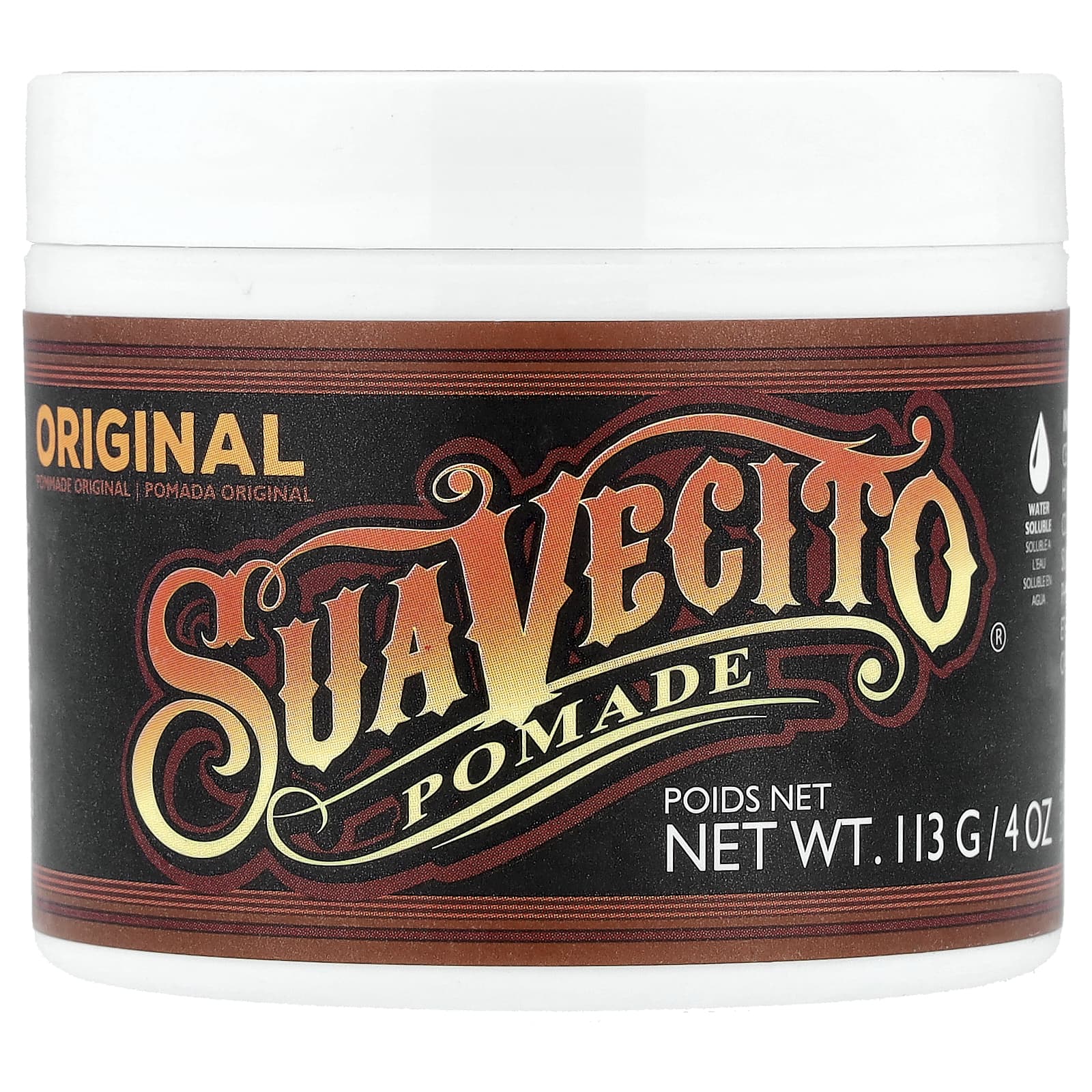 Suavecito, помада, оригинальная, 113 г (4 унции)