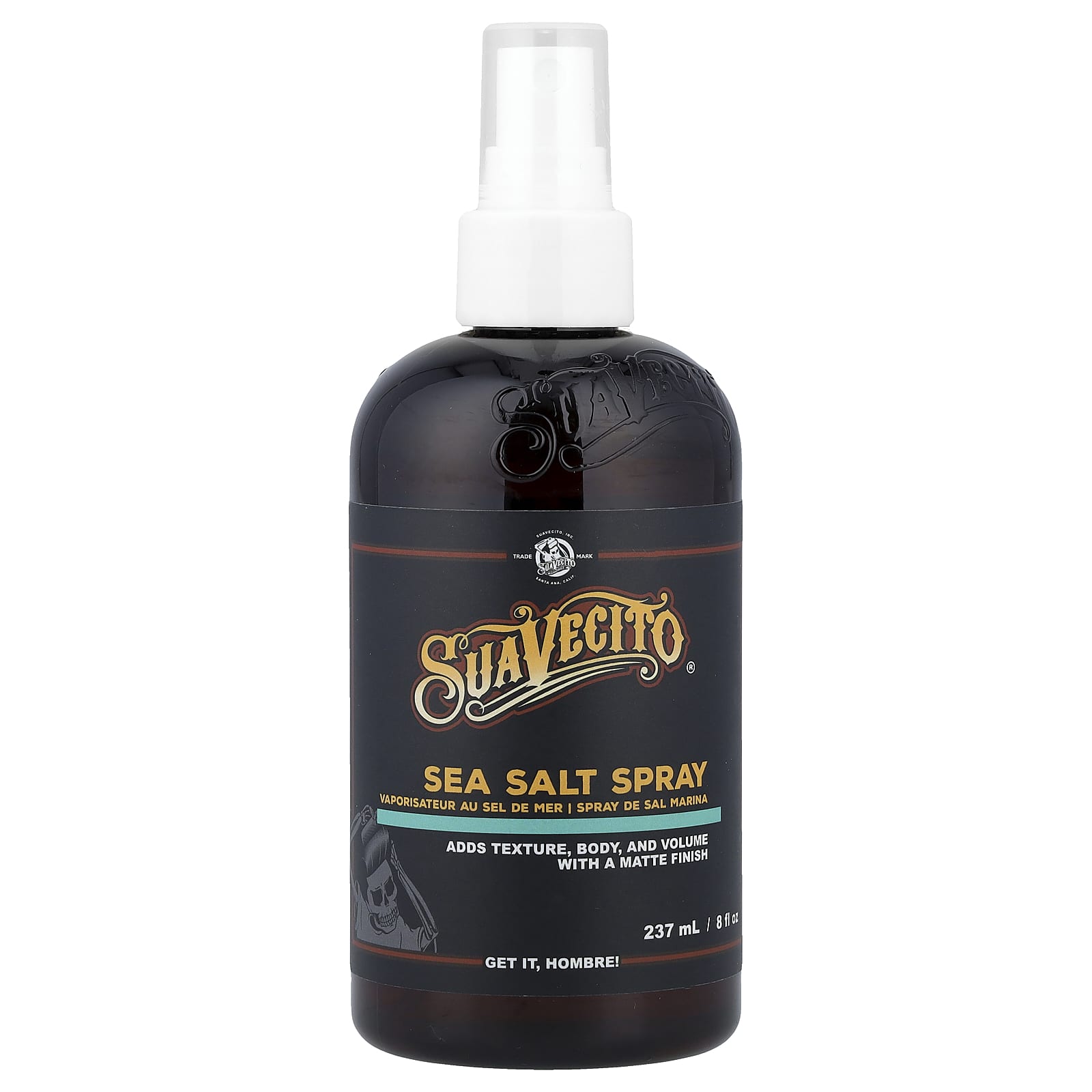 Suavecito, спрей с морской солью, 237 мл (8 жидк. унций)