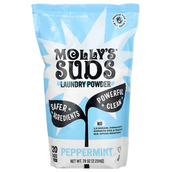 Molly's Suds, 原裝洗衣粉，薄荷香，79 盎司（2.23 千克）