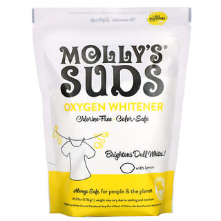 Molly's Suds, Blanchisseur à l'oxygène avec citron, 41.09 oz (1.15 kg)