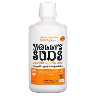 Molly's Suds, Lavagem de Roupas All Sport, 32 fl oz