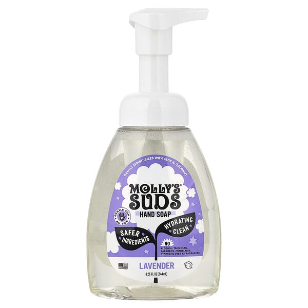 Molly's Suds, 핸드솝, 라벤더, 244ml(8.25fl oz)
