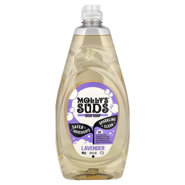 Molly's Suds, 주방 세제, 라벤더, 24fl oz