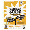 Molly's Suds, Laundry Detergent Sheets, Citrus Grove, 35 Sheets
