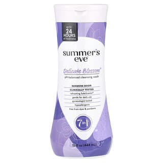 Summer's Eve, Solución de higiene íntima con pH equilibrado 7 in 1™, Delicate Blossom®, 444 ml (15 oz. líq.)