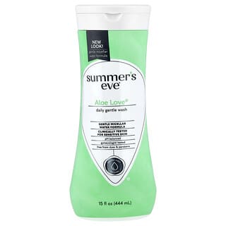 Summer's Eve, Gel de duș delicat zilnic, Aloe Love®, 444 ml