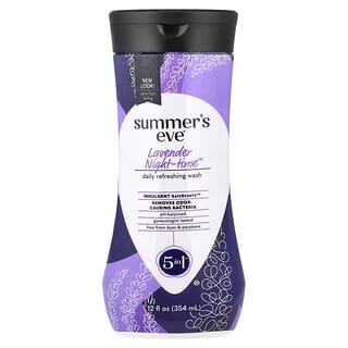 Summer's Eve, Solución de higiene íntima de lavanda para la noche, Piel sensible, 354 ml (12 oz. líq.)