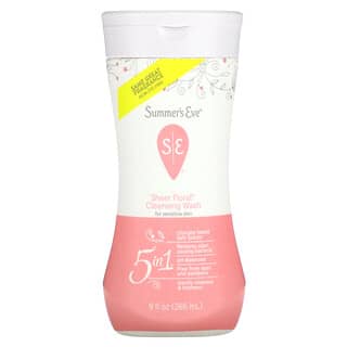 Summer's Eve, 5 in 1 Cleaning Wash, Sheer Floral, 9 fl oz, (266 mL)