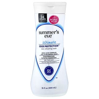 Summer's Eve, Ultimate Odor Protection™, Lotion nettoyante rafraîchissante quotidienne, Frais et léger, 444 ml