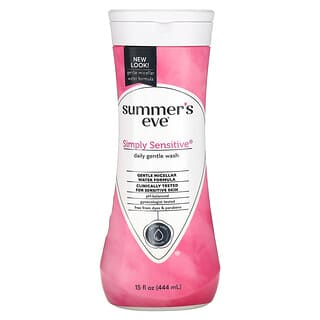 Summer's Eve, 5 合 1 清潔乳，針對敏感，15 液量盎司（444 毫升）