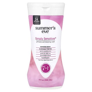 Summer's Eve, Daily Gentle Wash, для чувствительной кожи, для чувствительной кожи, 266 мл (9 жидк. унций)