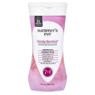 Summer's Eve, pH-Balanced Cleansing Wash, Simply Sensitive®, 9 fl oz (266 ml)