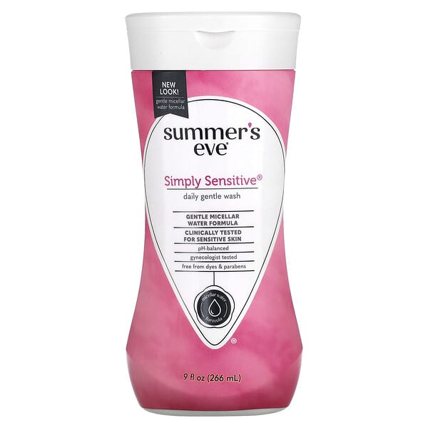 Summer's Eve, Daily Gentle Wash, Simply Sensitive, 9 fl oz (266 ml)