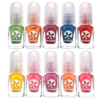 SuncoatGirl, Water-Based Nail Polish Kit, Party Palette, 10 Pieces