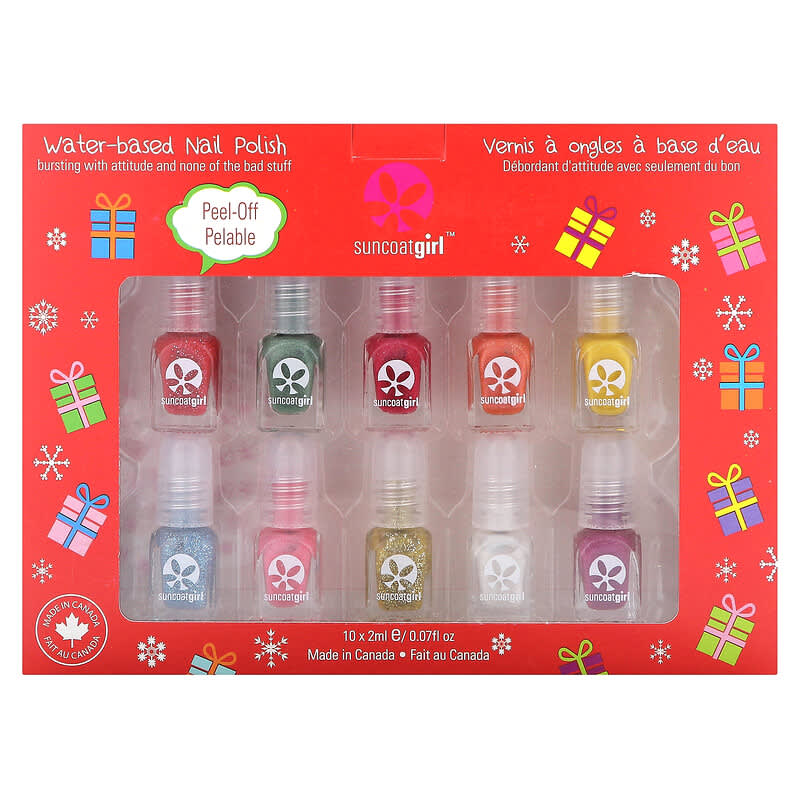 Kit smalto per unghie per bambini Merry Mini Mani, 10x2ml